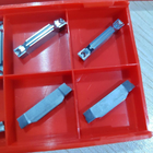Sandvik alternative Grinding double head slottingTungsten Carbide Inserts  turning insert metal cnc cutting tools