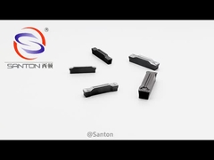 Résistance élevée à la précision des inserts de rainures à double face