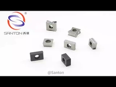 P35 incrustations de carbure de fraisage non recouvertes 90,5 HRA incrustations de carbure pour remplacer Iscar