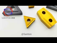 CNC K05 CVD revêtu de peluresInserts pour faire un trou en carbure solide