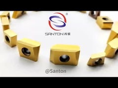 P25 Insert de fraisage indexable ISO9001 Insert de fraisage au carbure gris noir violet