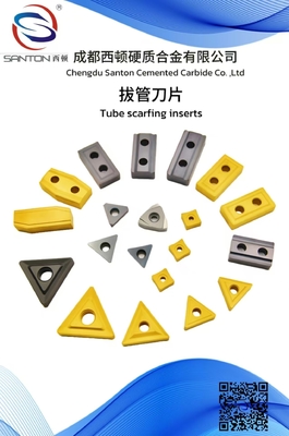 acheter Série d'inserts en carbure cimenté revêtu de CVD/PVD pour le grattage de tubes online manufacture