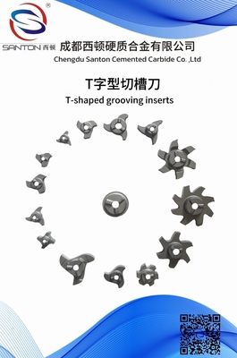 acheter Les inserts de tournage en carbure en forme de T ont une expérience inégalée d'efficacité de tournage et d'inserts de rainures de précision online manufacture
