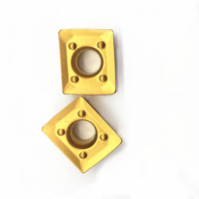 CrTiAIN couche coupeuse de fraisage Carbide inserts outil de coupe de carbure de tungstène pour l'aluminium