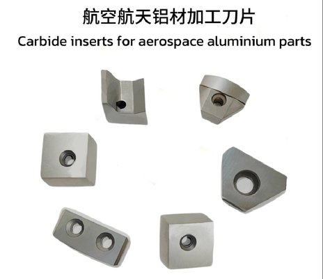 3200 TRS Résistance à haute température Carbide inserts pour l'aérospatiale Aluminium tournant inserts haute résistance à l'usure K10