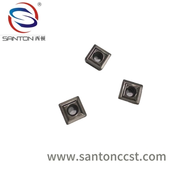 Un bon prix. 89.5HRA Dureté Les inserts de carbure CNC de Santon pour les applications en acier inoxydable en ligne