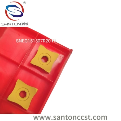 SNEG151507 Inserts de carbure cimenté à revêtement CVD/PVD à haute performance pour les besoins professionnels de la métallurgie