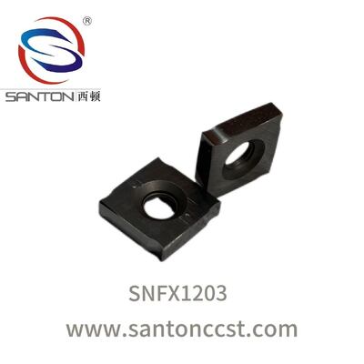 Un bon prix. Insertions de fraisage en carbure CVD à trois arêtes résistantes à l'usure pour fraisage CNC en ligne